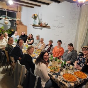 Stammtisch mit Bürgermeisterin als Gast